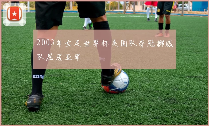 2003年女足世界杯美国队夺冠挪威队屈居亚军