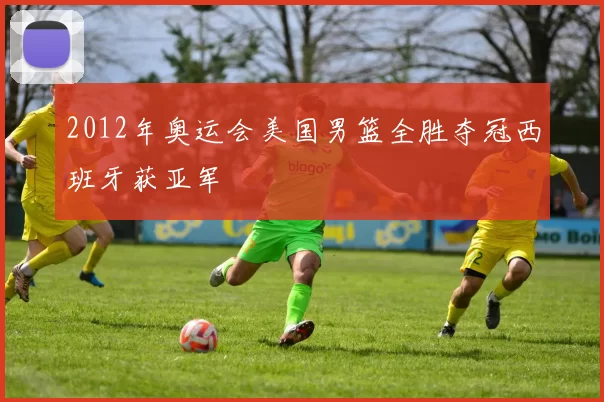 2012年奥运会美国男篮全胜夺冠西班牙获亚军